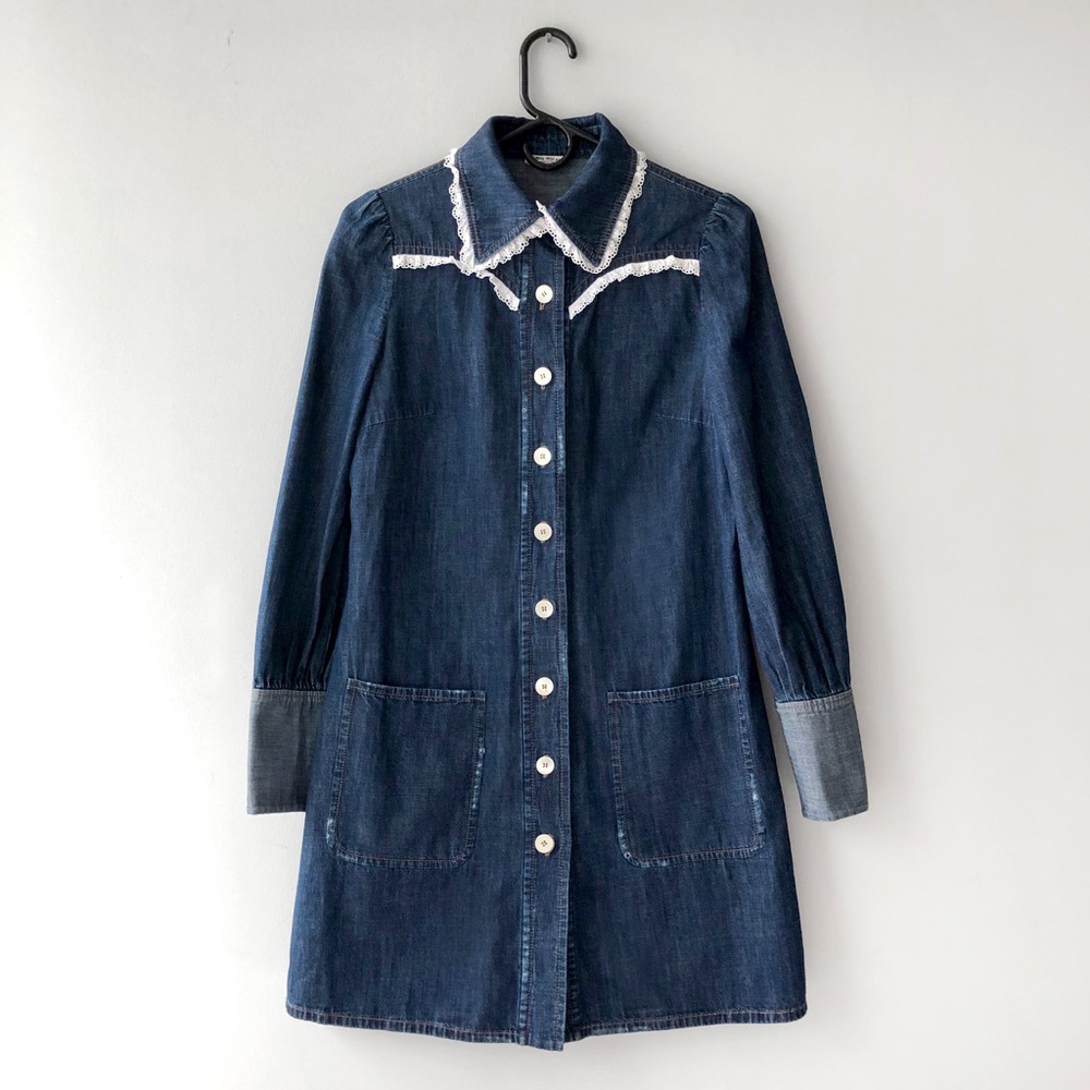 Miu Miu Denim Mini Dress